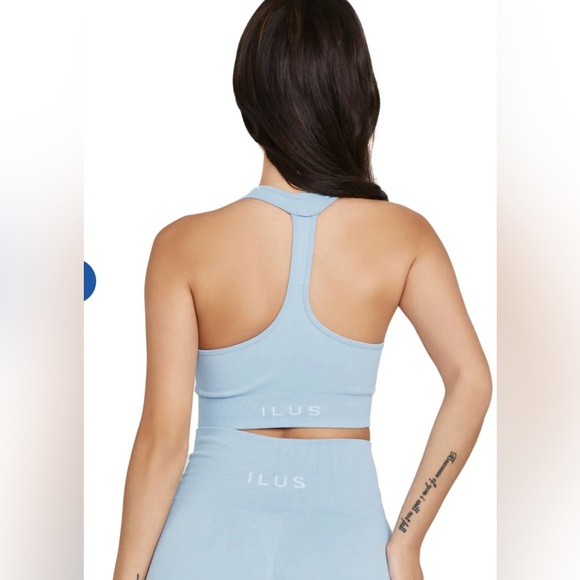 Ilus SEAMLUX BARE BRA racerback athletic women’s padded sports bra Large 2 pack - Picture 4 of 9